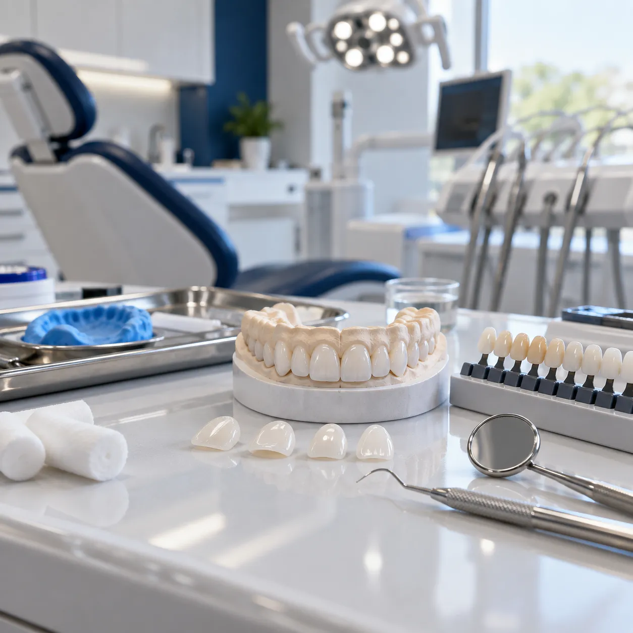 You are considering dental veneers